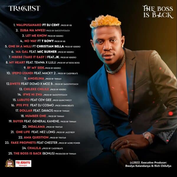 Rich Bizzy - The Boss Is Back Full Album Mp3 Download